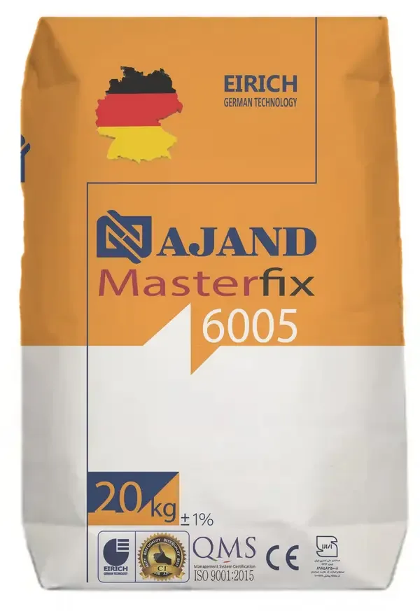 چسب کاشی الیاف دار  آژند MasterFix 6005
